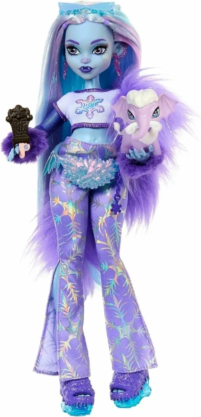 Кукла Monster High Abbey Bominable with Tundra pet HNF64